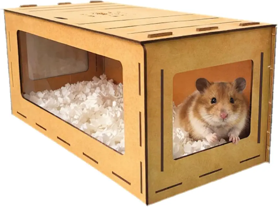 Terrario Casa Gaiola Ramster Hamster Ramster Animais 90cm impermeável