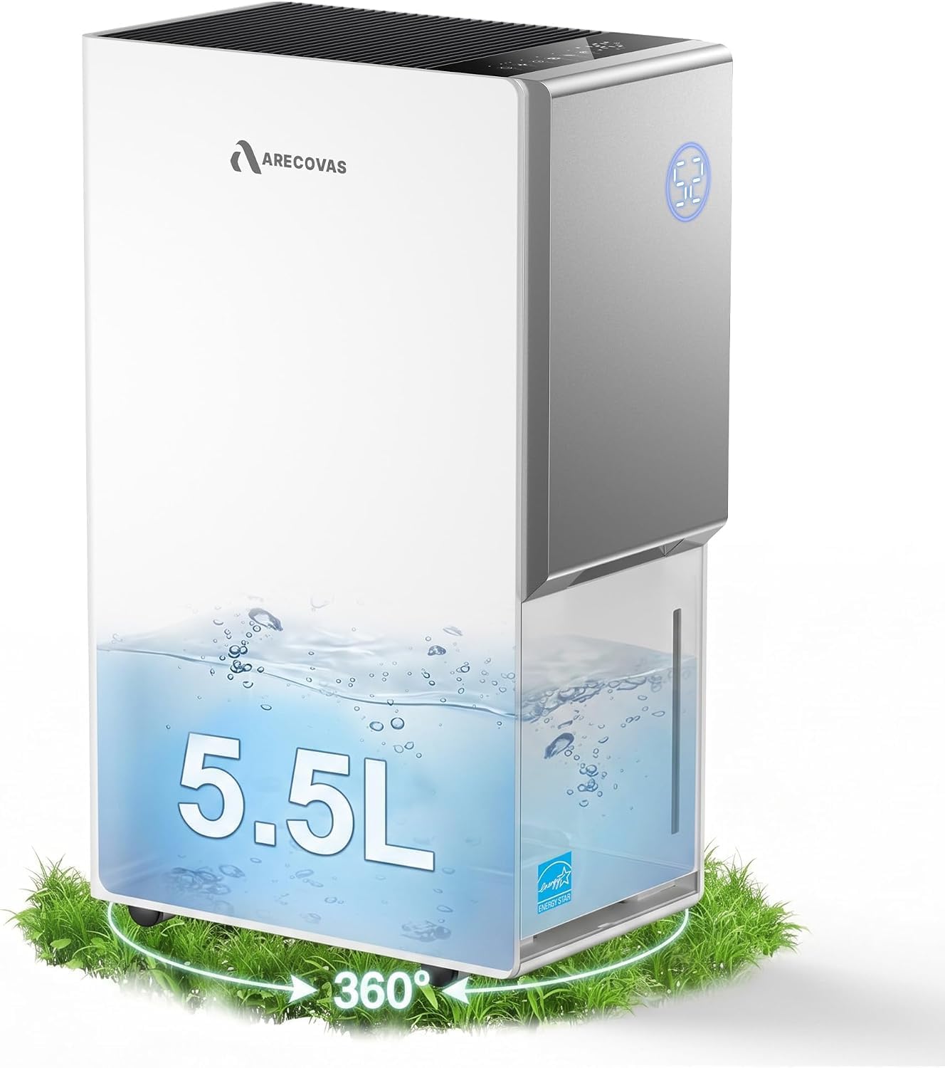 5500 Sq.Ft Energy Star 2025 Dehumidifier,...