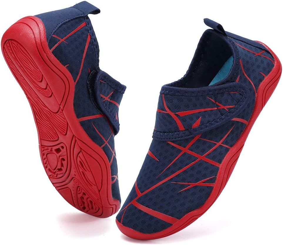 FANTURE Kids Water Shoes - Lightweight Comfort Sole