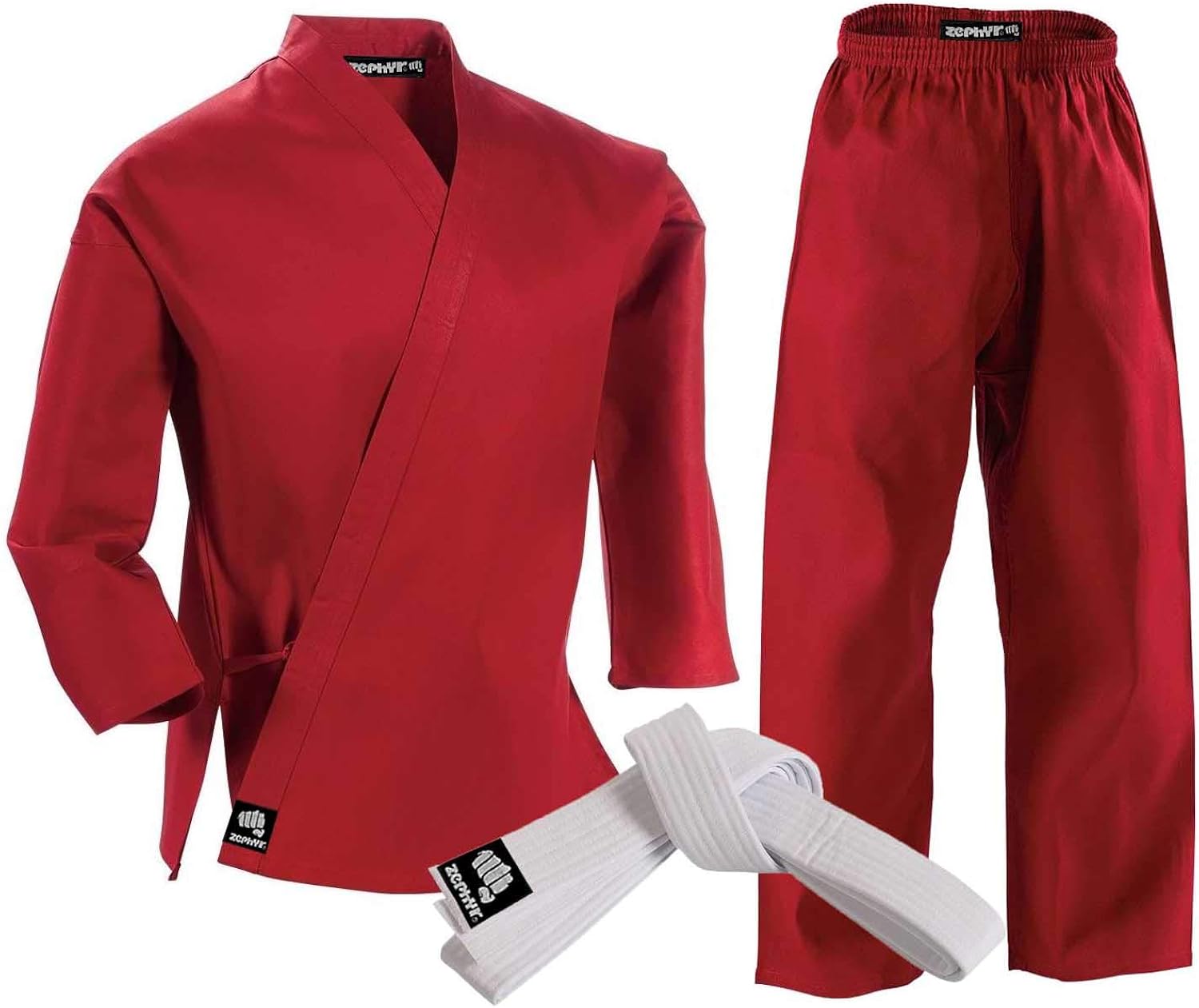 White Belt Zephyr Martial Arts Karate Gi Student Uniform Sports