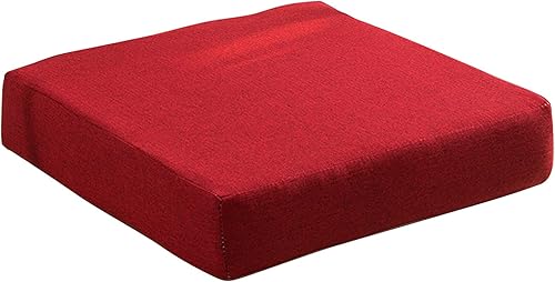 Miniatura 8 de SUCADA Cojín de suelo bohemio para sillas de comedor, cojín grueso para sofá, cojín reacondicionado para sofá de tatami de interior, para comedor,