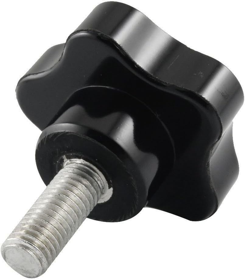 Othmro Star Hand Knob Tightening Screw 40mm Dia M8x50mm