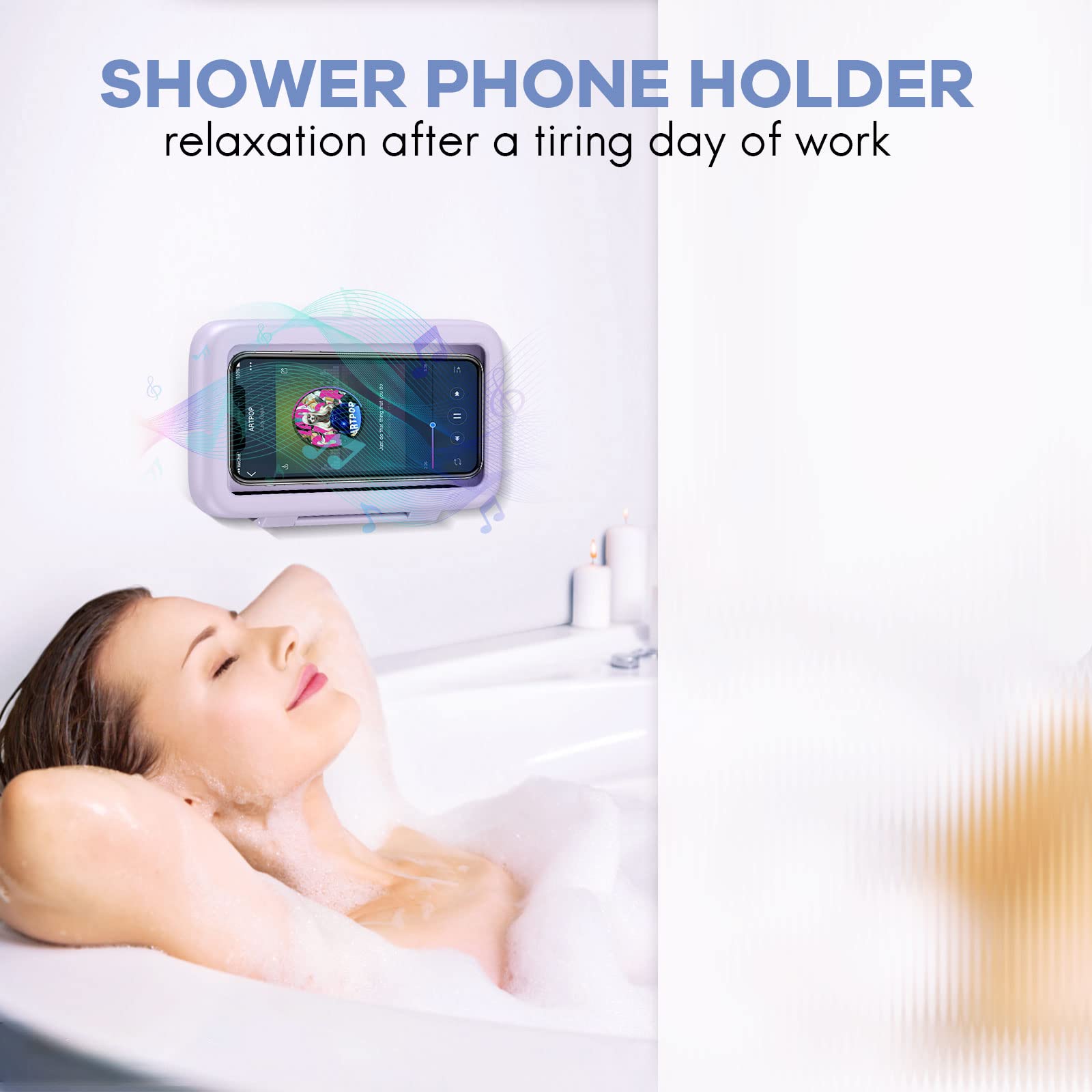 Waterproof Phone LC-dolida Waterproof Shower Phone Holder 480