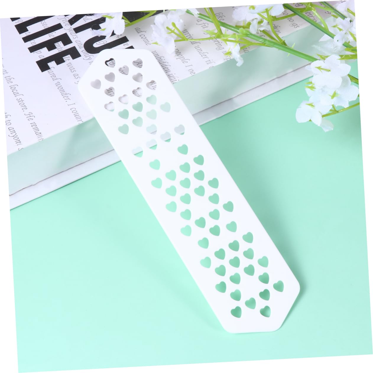 NULYLU Hair Stylist Accessories: 10 Pack Heatproof Perm Plates Heat-blocking for Barbers Odor- Random