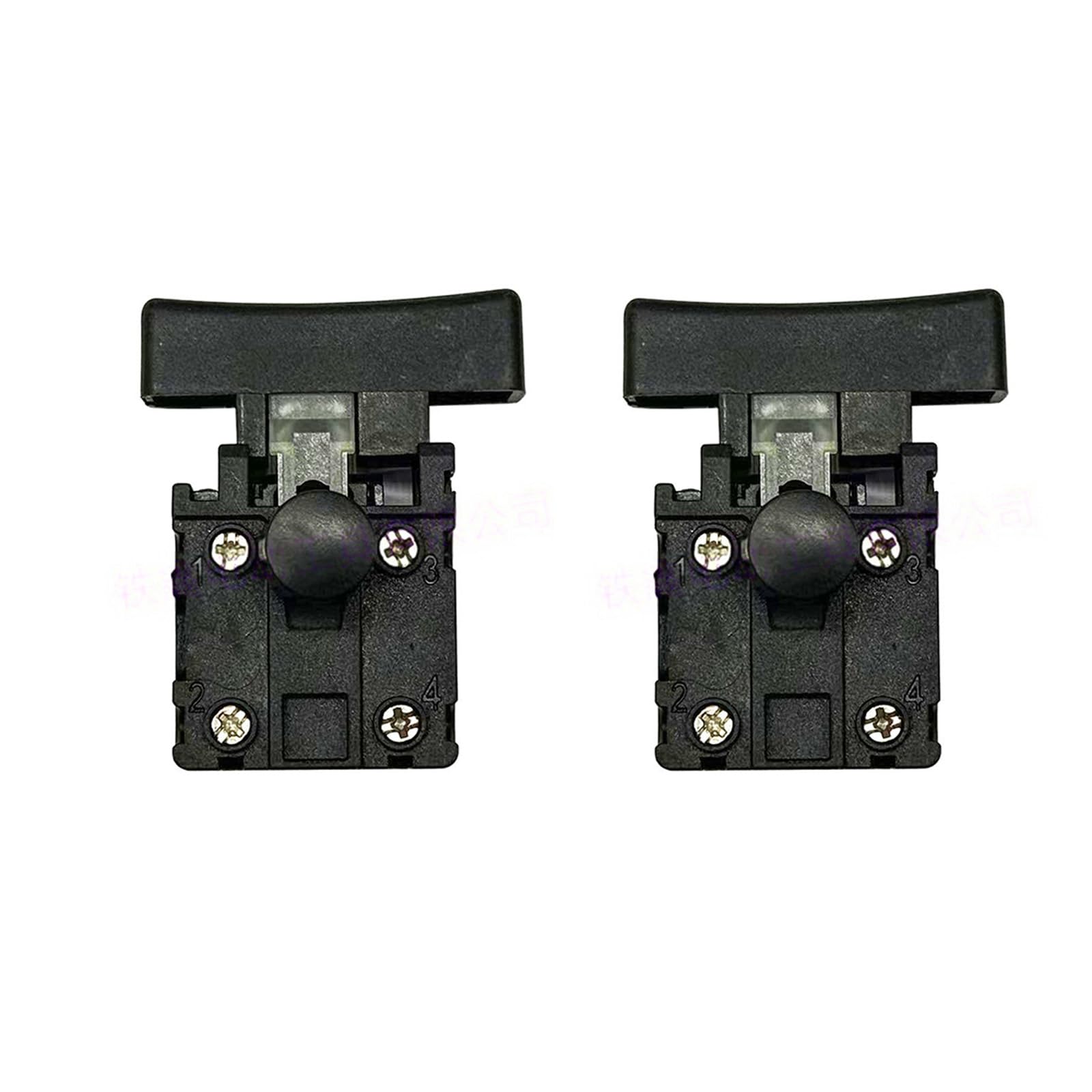 Newft Black 2Pcs Chainsaw Switcher Small Electric Replacement Shell Simple Equipment Woodworking Installation Accessories Small Electric Change
