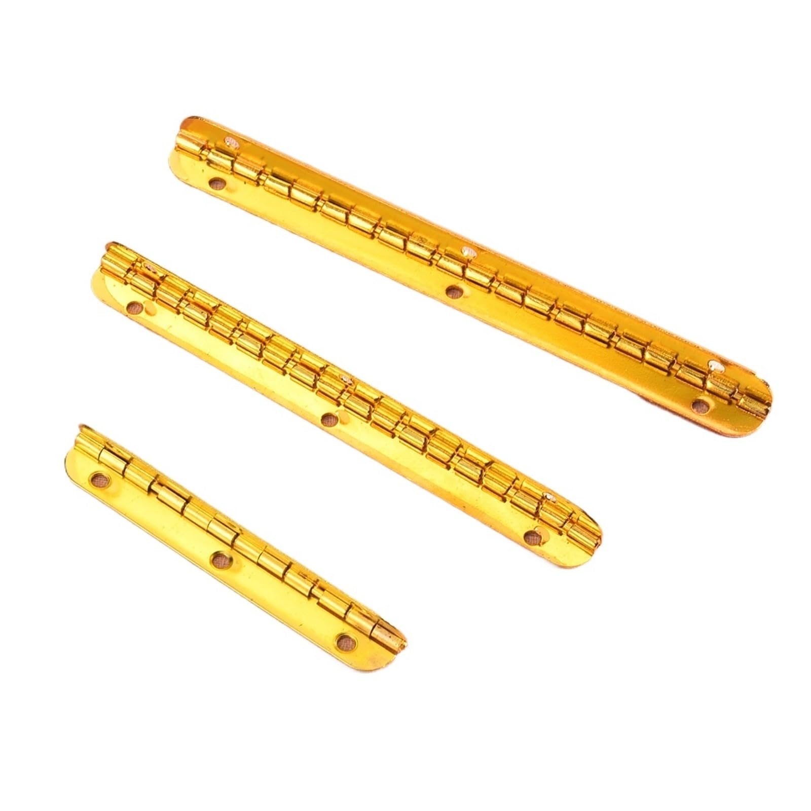 Kdhcvkz Silver 10Pcs Wooden Hinge Piano Hinge(Silver)