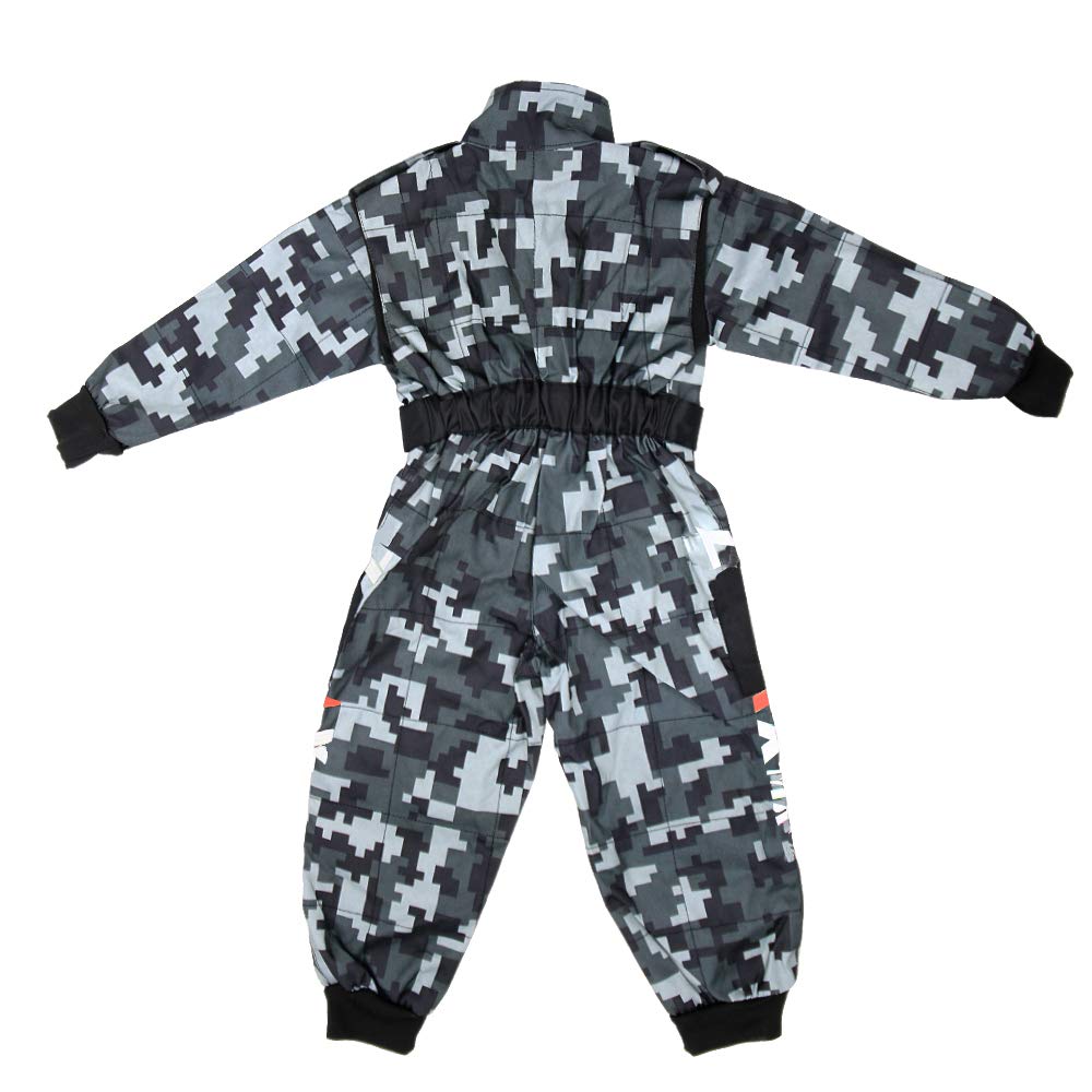 Zorax Interior suave/exterior duradero CUB Niños Motocross CAMO Traje Niños Moto Motocicleta Ropa de carrera Niño ATV Karting Traje General
