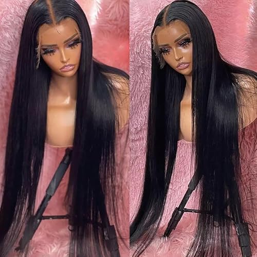 BEEOS 0.10mm Ultra-thin SKINLIKE Real HD Lace Wig, 13x6 Full