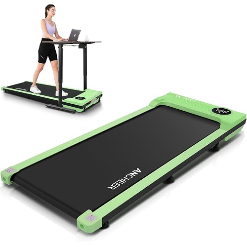ANCHEER Walking Pad 3.0HP Under Desk Treadmill 300lbs Weight Capacity with Remote Control, Compact Electric Treadmills for Home/Gym/Office with LED Screen, Ultra-Quiet, Installation-Free