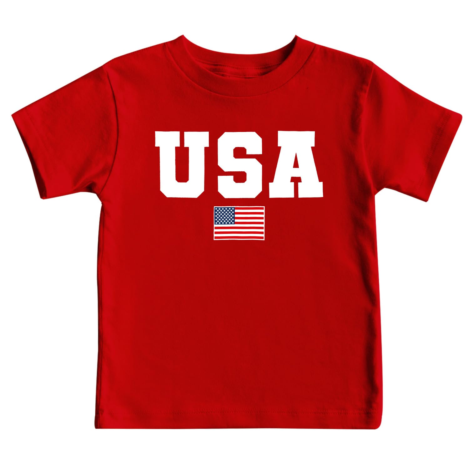 4th of July Shirts Toddler Boys Girls American Flag USA T-Shirt Kids Patriotic Tee Tops