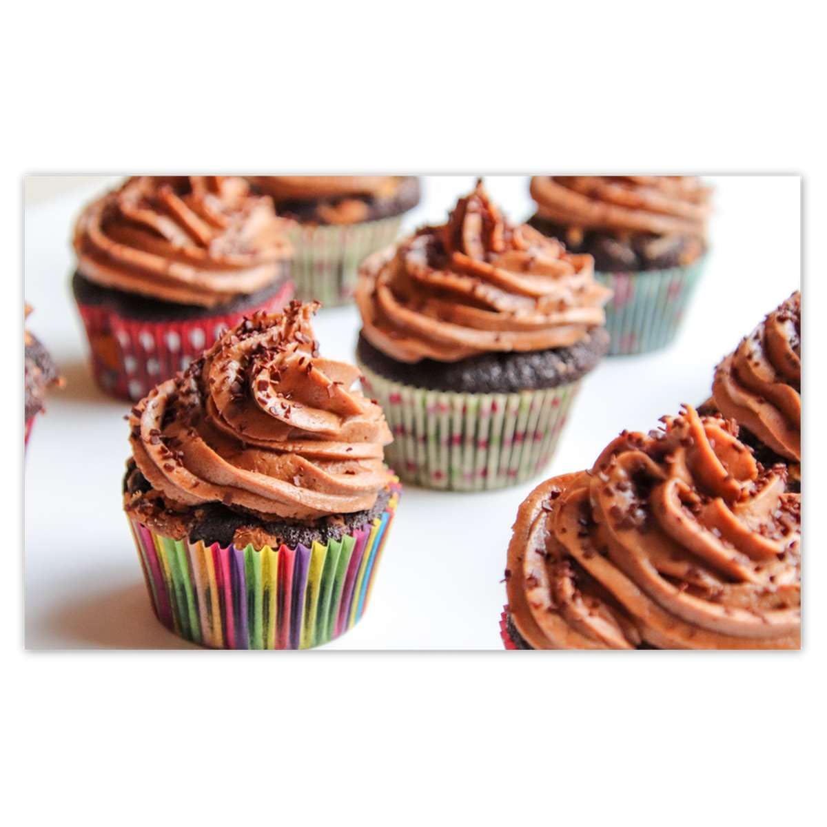 Papier peint intissé cupcakes chocolat 520x318 cm H10012M_TV5BC