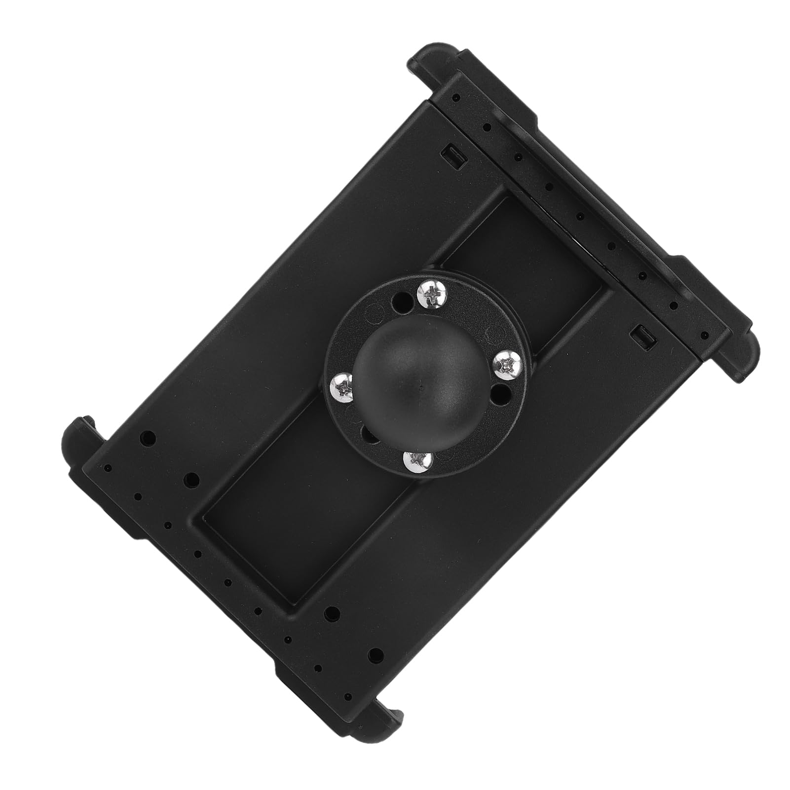 Asixxsix Supporto per Tablet Resistente, Supporto per Tablet Industriale con Rotazione Multiangolo Regolabile in Acciaio Inossidabile, per per Camion con compatibilità Testa a Sfera da 1 1,5 Pollici