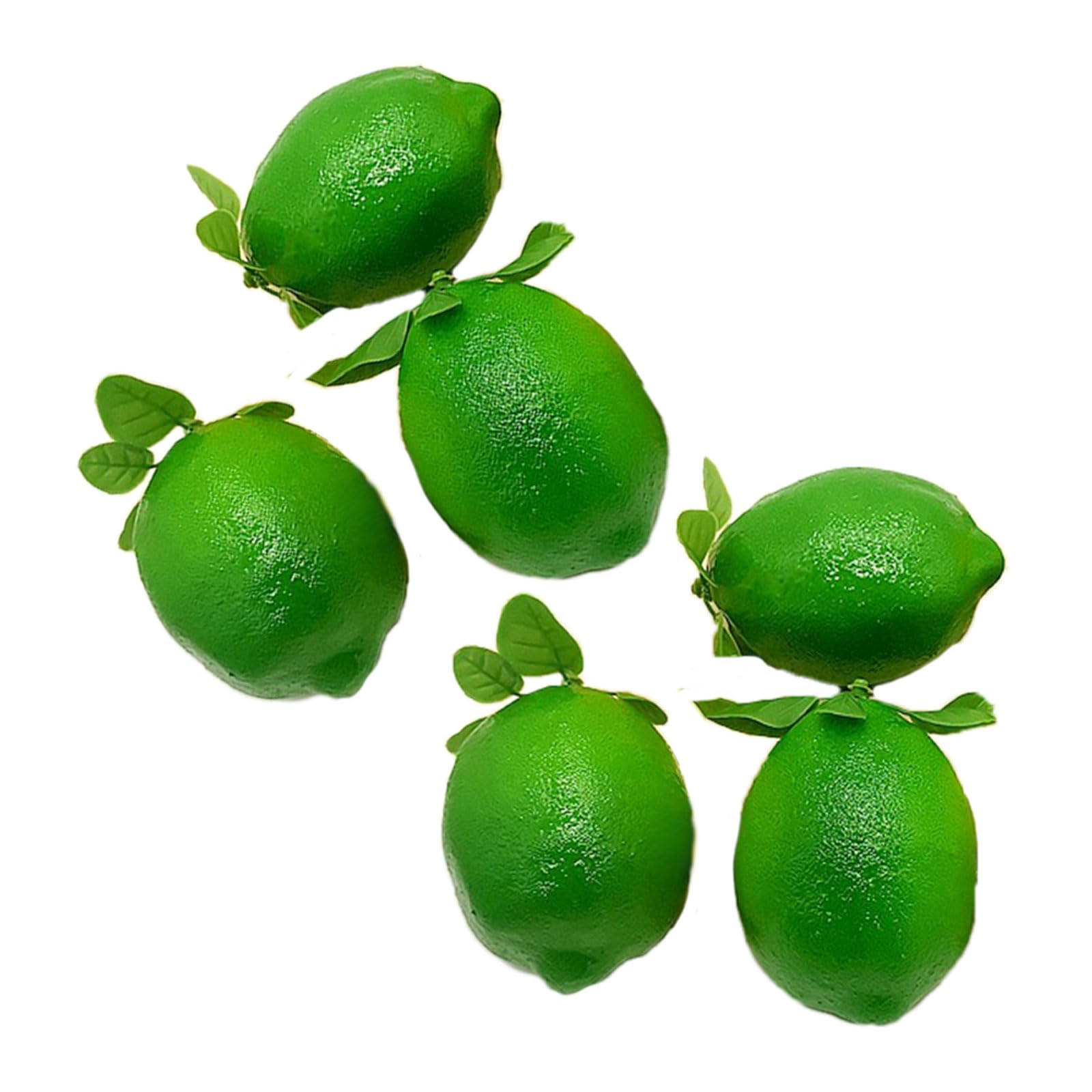 Asukohu Of 6 Simulated Lemon for Commercial Showcases Artificial Fruit Shape Photography Props Home Embellishment Supplies Simulation Lemon