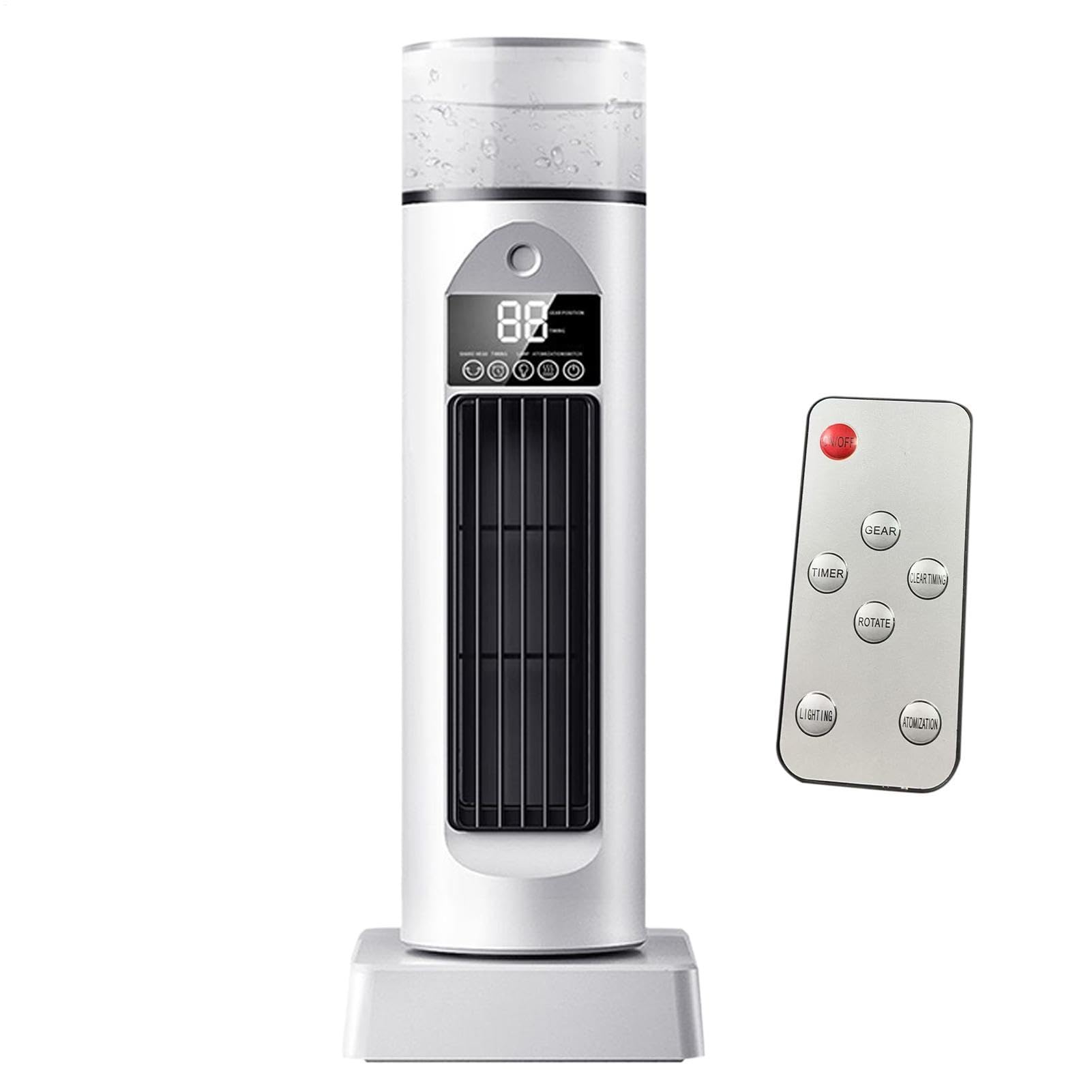 Ventilatore Raffreddante AC Portatile Silenzioso Senza Pale Personale | Ventilatore Raffreddante, Raffrescatore d'Ambiente Per Soggiorno Casa Ufficio Dormitorio Campeggio Interno Garage