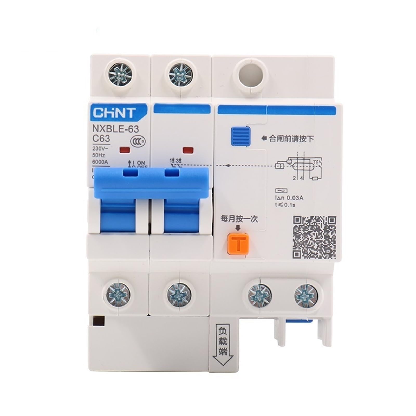 Disyuntor residual NXBLE-63 6KA protege tus electrodomesticos de cocina contra sobrecargas