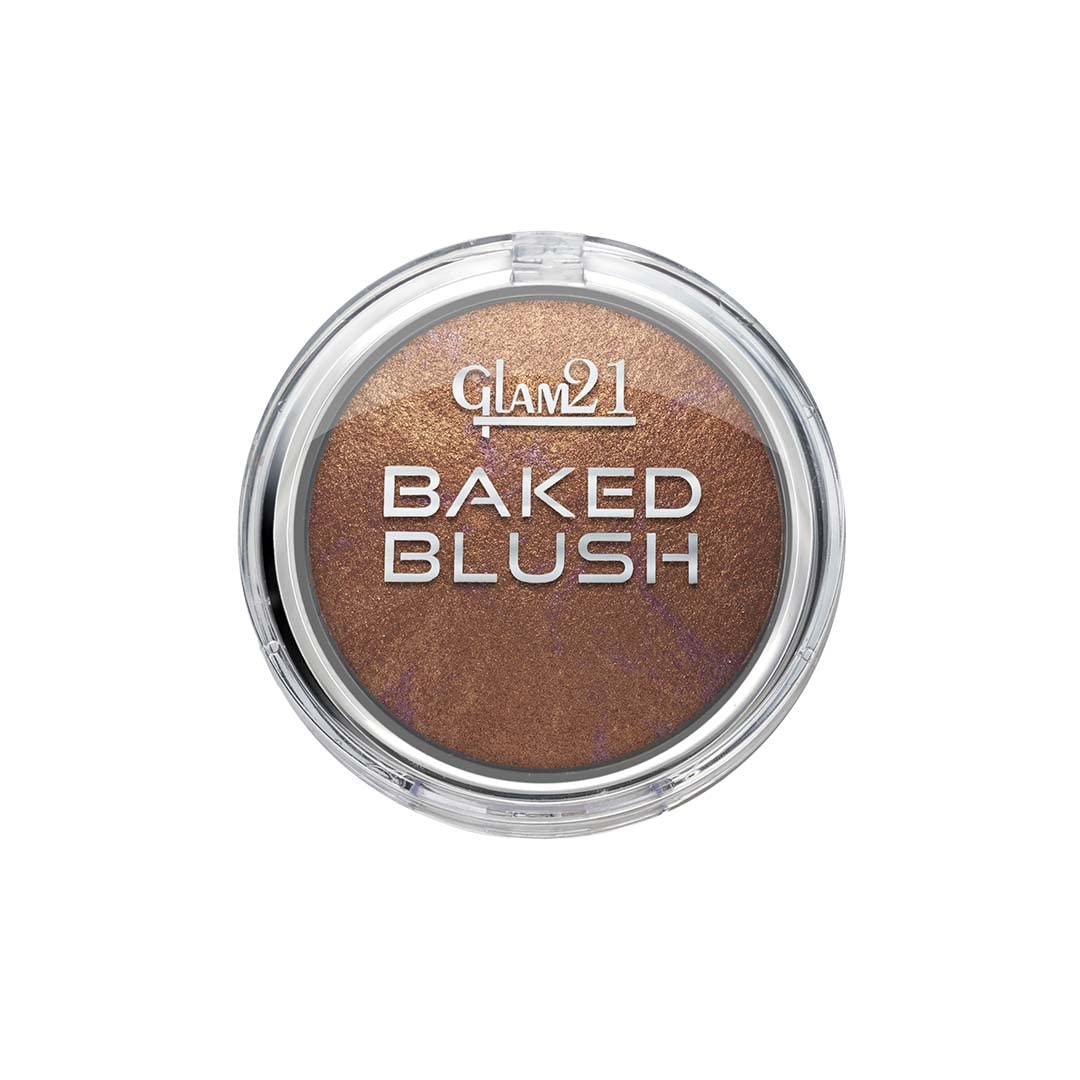 Glam21 Baked Blusher, Highly Pigmented Illuminating Glow Finish at ₹138 – Amazon