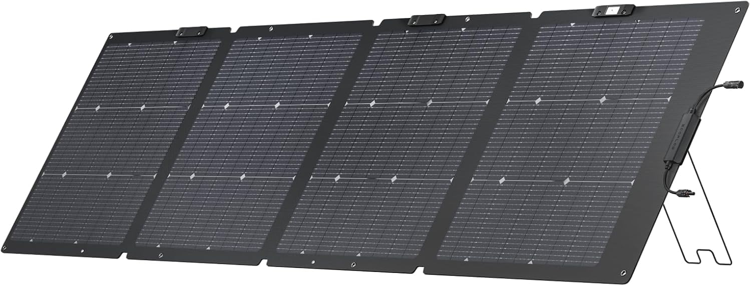 Amazon.com: EF ECOFLOW NextGen 220W Portable Bifacial Solar Panel