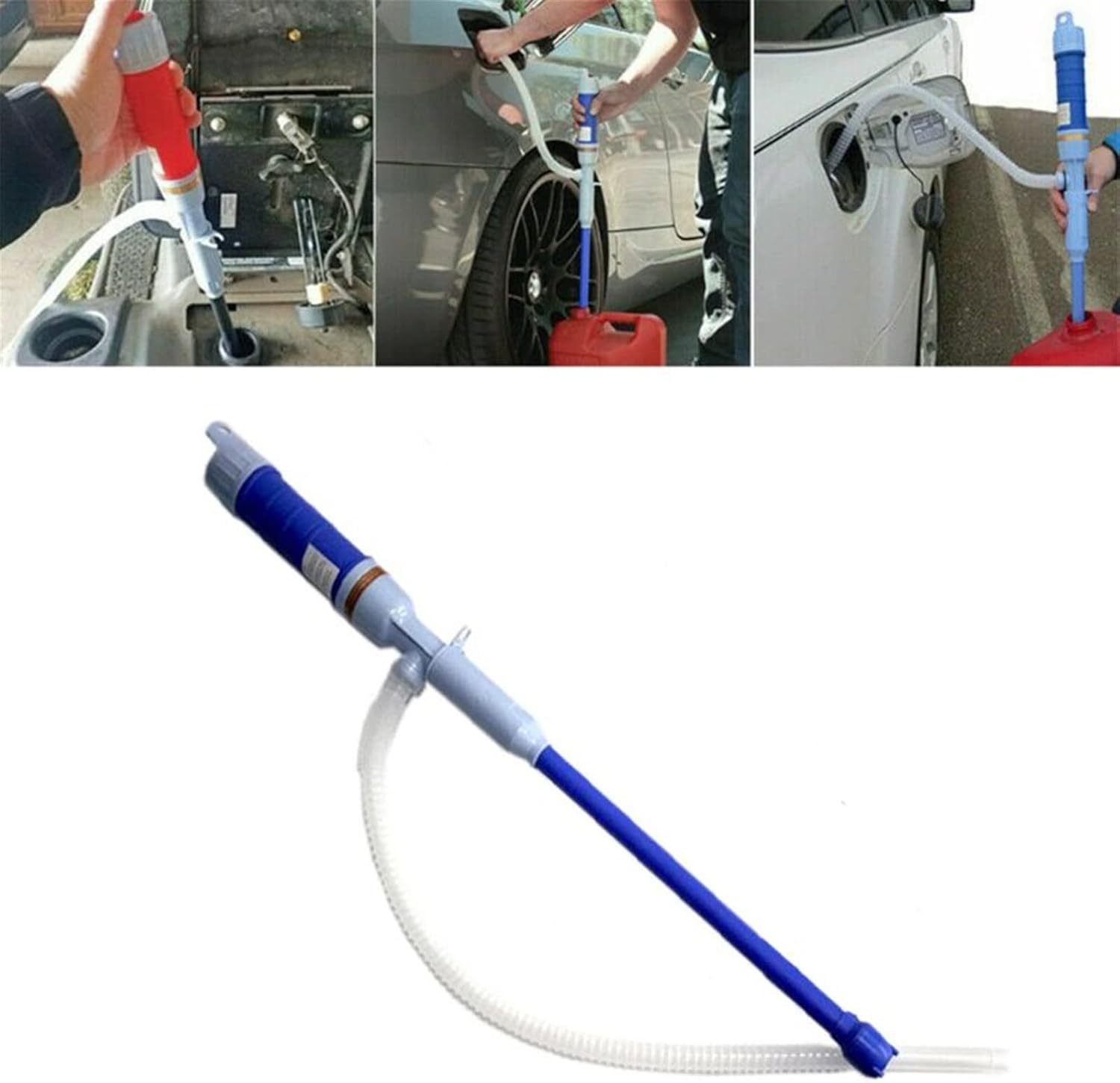 Mini Power Small Pump Electric Liquid Fuel Syphon Pump Automatic Transfer Gas Oil Water Battery