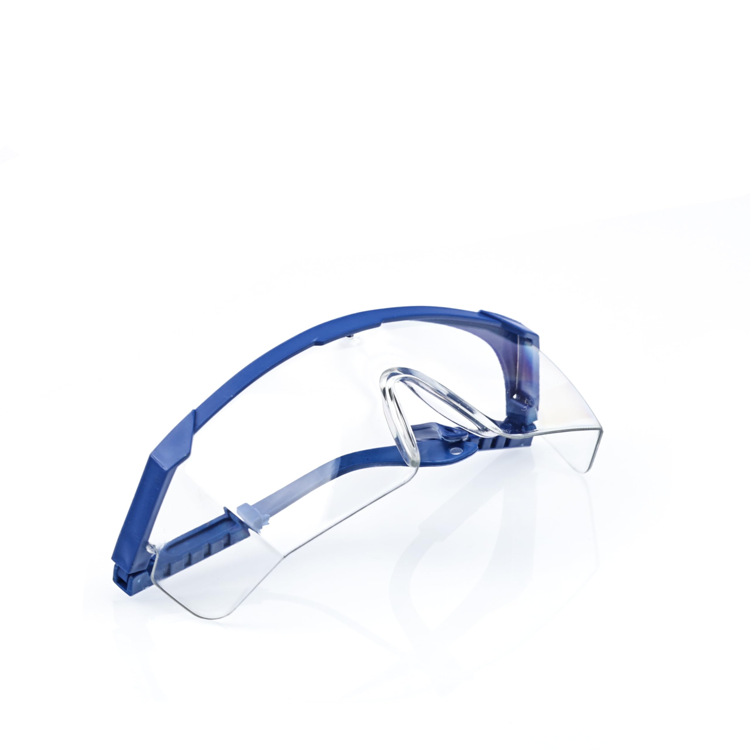 Premium okulary ochronne z soczewkami poliwęglanowymi | ochrona przed promieniowaniem UV, certyfikat EN-166 | idealne do warsztatów, placów budowy, prac ogrodowych | okulary ochronne