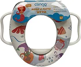 Clingo Redutor de Assento Sanitário Infantil Sereia