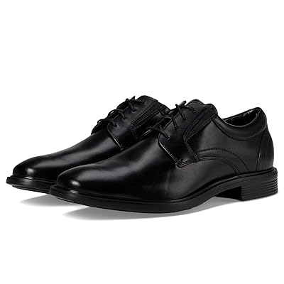 Nunn Bush Stark Plain Toe Oxford Leather Business Formal Derby Dress Casual Lace Up Men