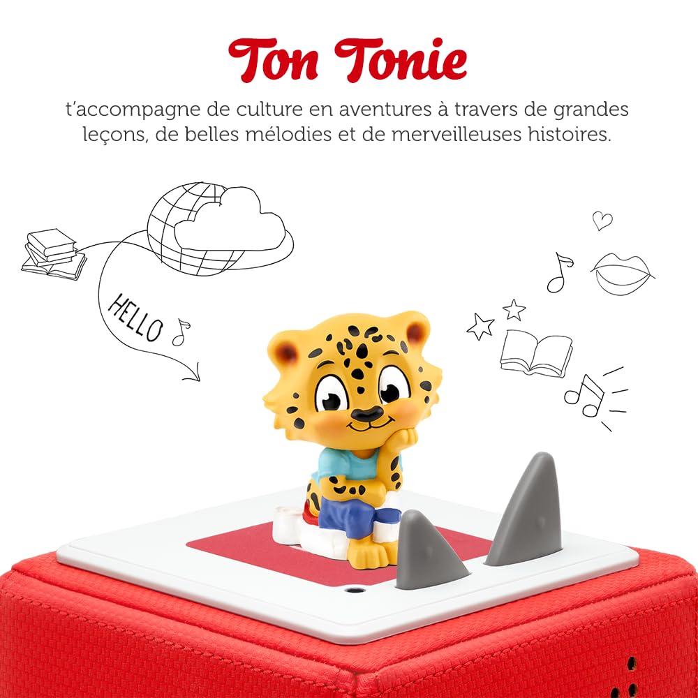Figurine Tonie - tonies - La journée de Léo - Compagnon audio interactif - Compatible Toniebox - 3 ans et plus Figurine Tonie - tonies - La journée de Léo - Compagnon audio interactif - Compatible Toniebox - 3 ans et plus