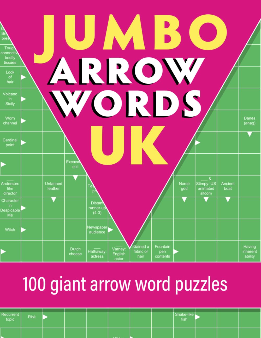 Jumbo Arrow Words UK: 100 giant arrow word puzzles