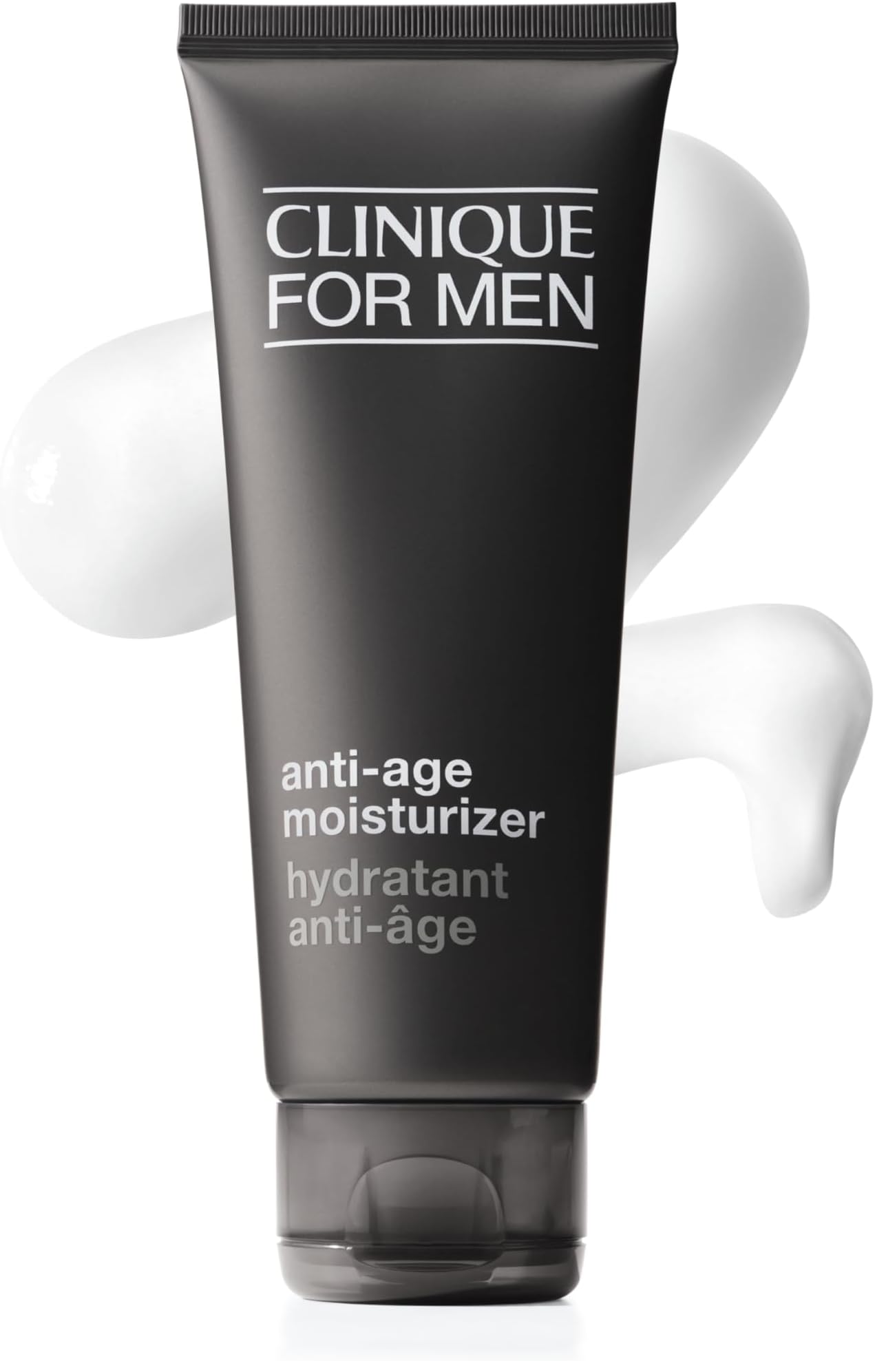 For Men Daily Anti-Age Face Moisturizer With Hyaluronic Acid + Vitamin E | Combats Lines, Wrinkles + Dullness | Hydrating + Brightening | Face Cream For Men, 3.4 Fl Oz
