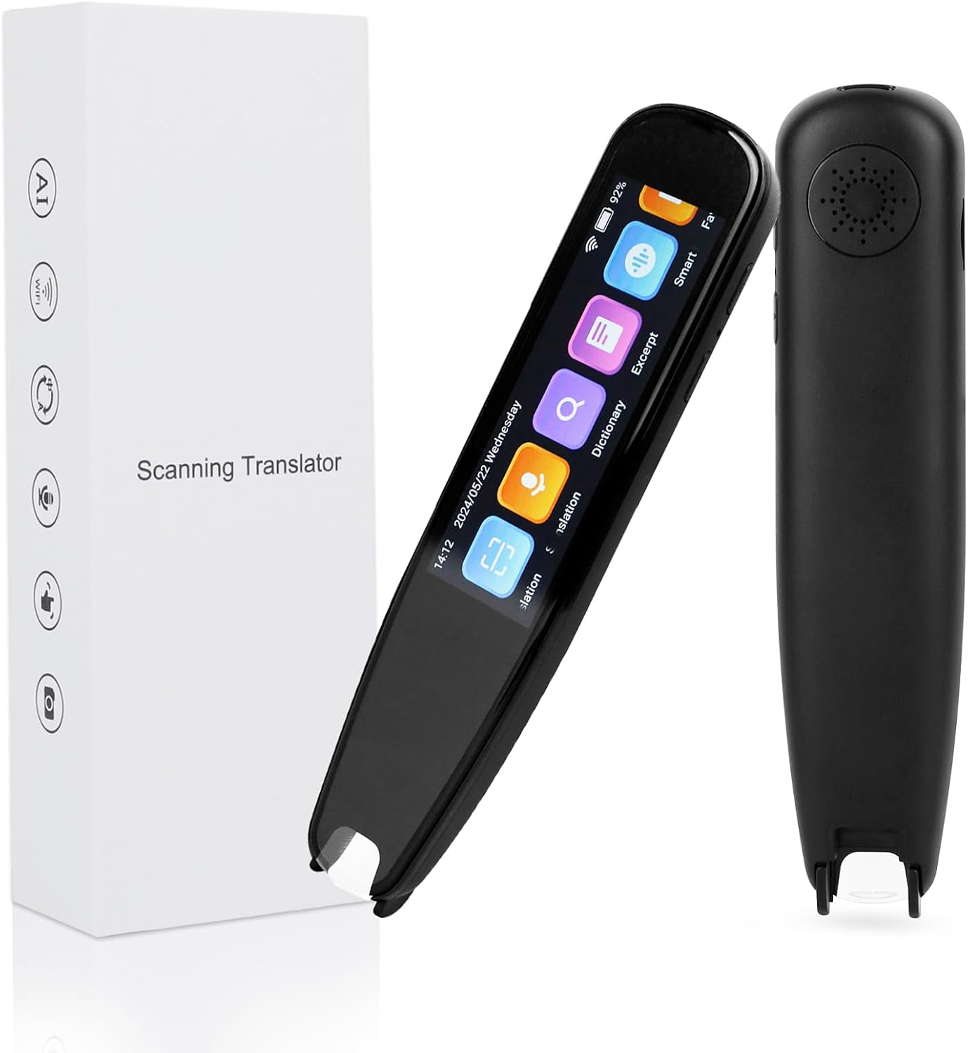 Scan Translator Pen, OCR Digital Reading Pen with 131...