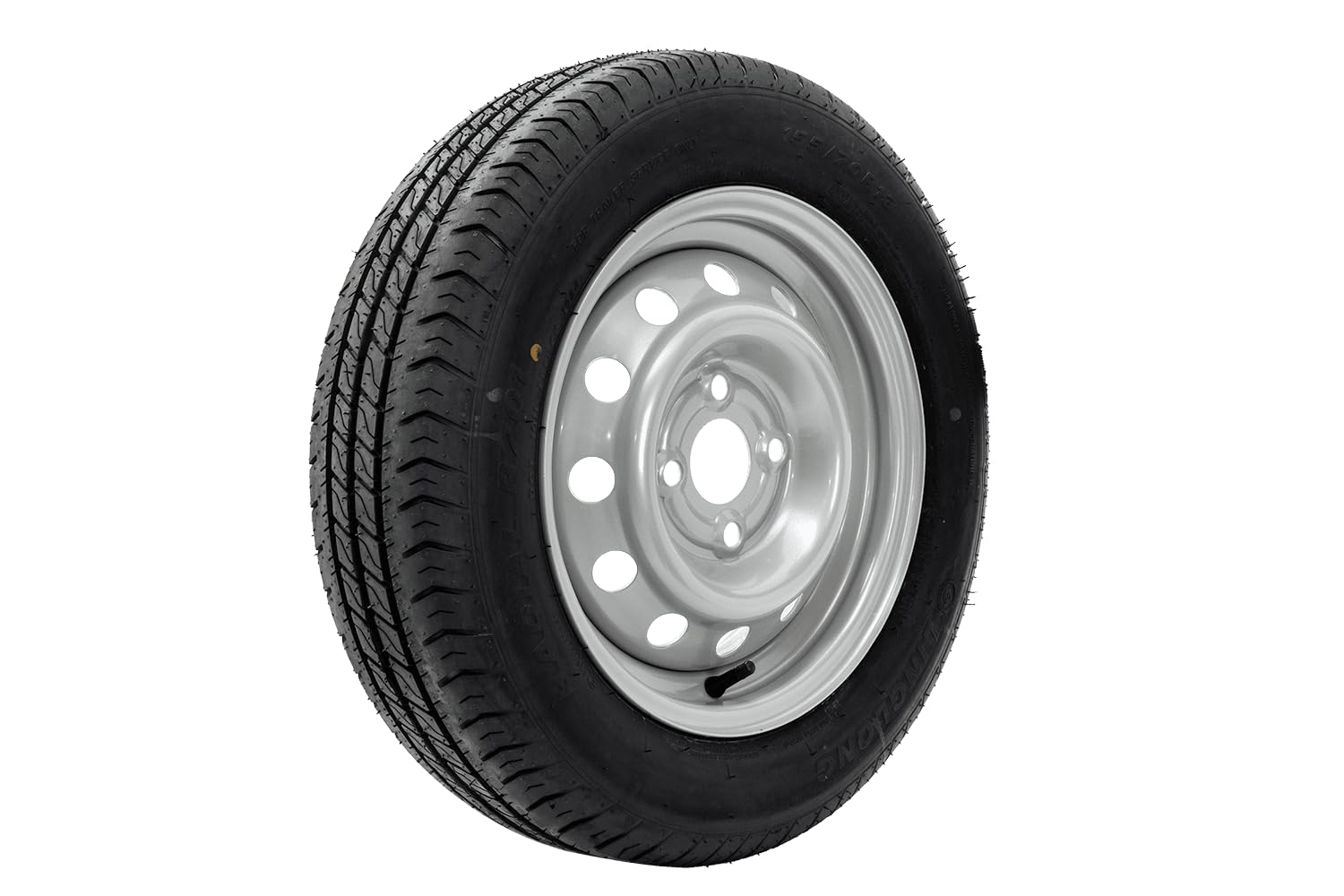 UNITRAILER Set di ruote per rimorchio 155/70 R13 LINGLONG con cerchi in acciaio