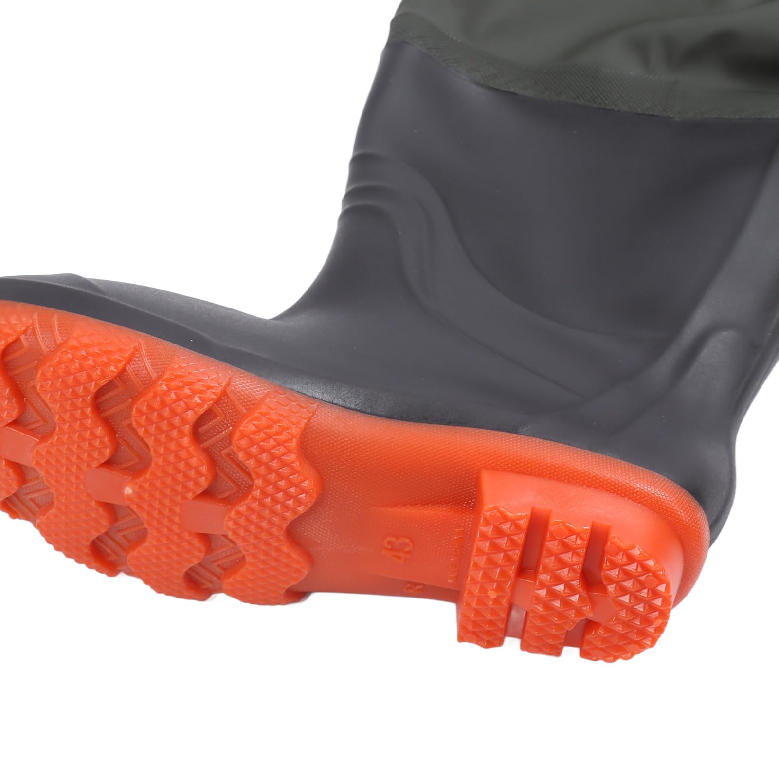 Bootfoot Water Hip Watchhose Water, Wathose Water, Wathose Watchhose Bikers, męskie bryczesy do prac wodnych (GREEN)