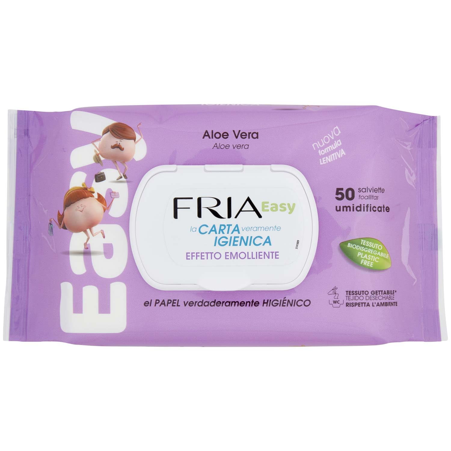 Fria Easy Papel Higiénico Húmedo 2 Fragrancias 50