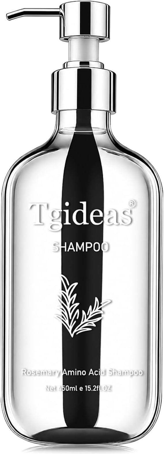 Tgideas Organic Biotin & Rosemary Hair Growth Shampoo – Thickening Shampoo with Amino Acids for Hair Loss, Dandruff Control & Oily Scalp - for Women & Men