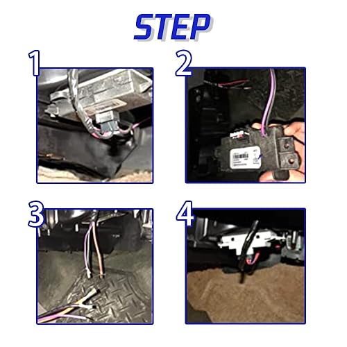 Miniatura 4 de Resistencia del motor del soplador para ventilador de calentador Hummer H2 2003-2007 Reemplazar el número 3GSH-19E624-CA, 4GSH-19E624-AA,
