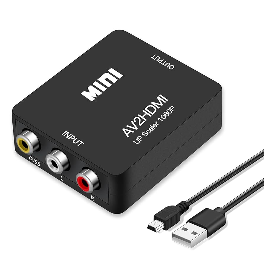 ［chi様］AV to HDMI RCA to HDMI Converter,Viagkiki AV to HDMI Adapter,RCA to