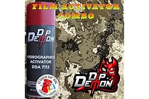 Hydro Dipping Kit Camo: Veil Cervidae Camouflage Hunting Hydrographic Water Transfer Film, Activator Combo Kit