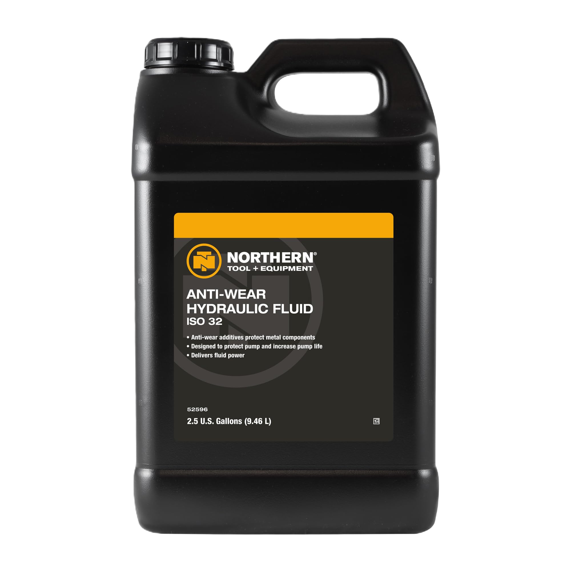 Northern Tool + Equipment, Anti-Wear Hydraulic Fluid, 2.5-Gal. Jug, ISO 32
