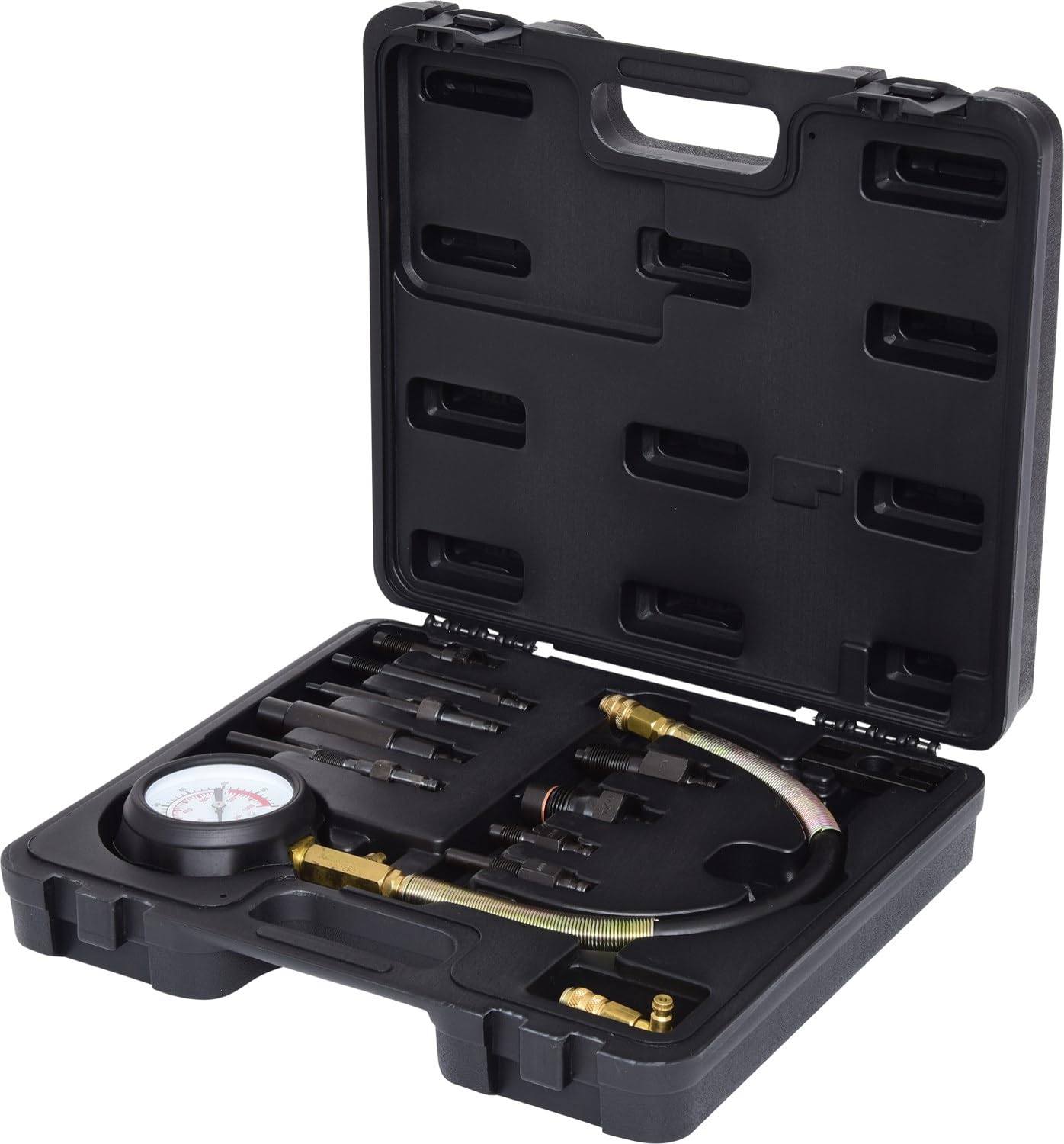 KS Tools 150.1680 Tester p.la pressione di compressione,diesel,13pz