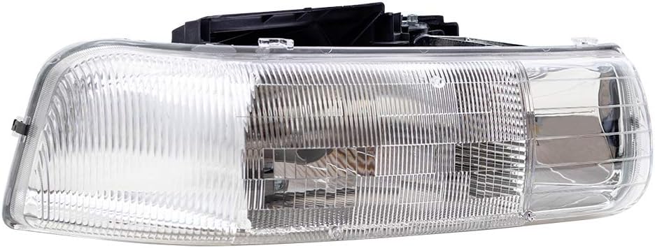 Brock Headlight for 1999-2002 Silverado 1500 for 2001-2002 Silverado 1500 HD for 2000-2006 Tahoe for 2000-2006 Suburban 2500 16526133 Set GM2502187