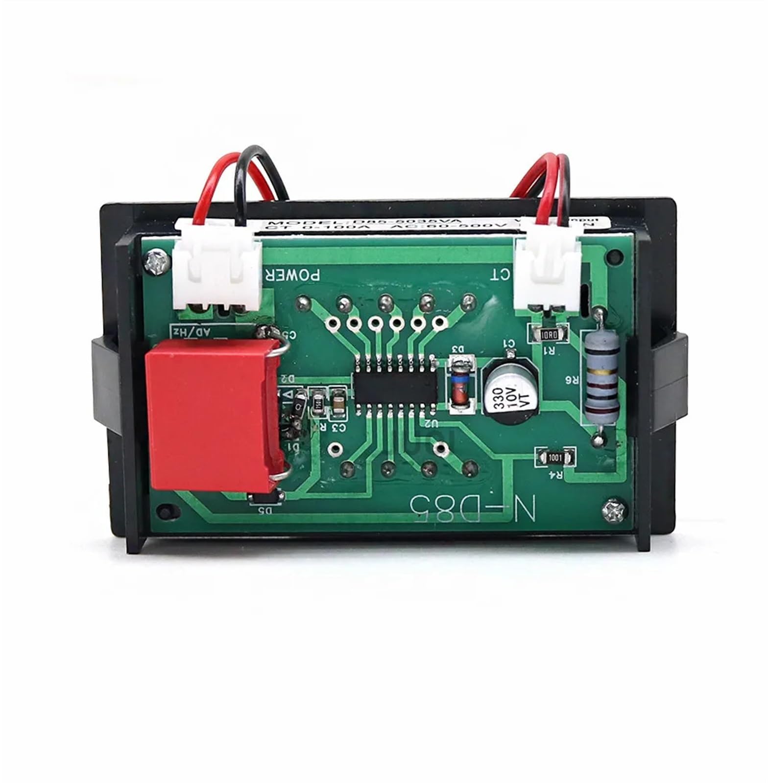 D85-5035VA LCD Podwójny cyfrowy panel wyświetlacza AC 0,01A-100A Tester AC60-500V Wbudowany tester 1 szt