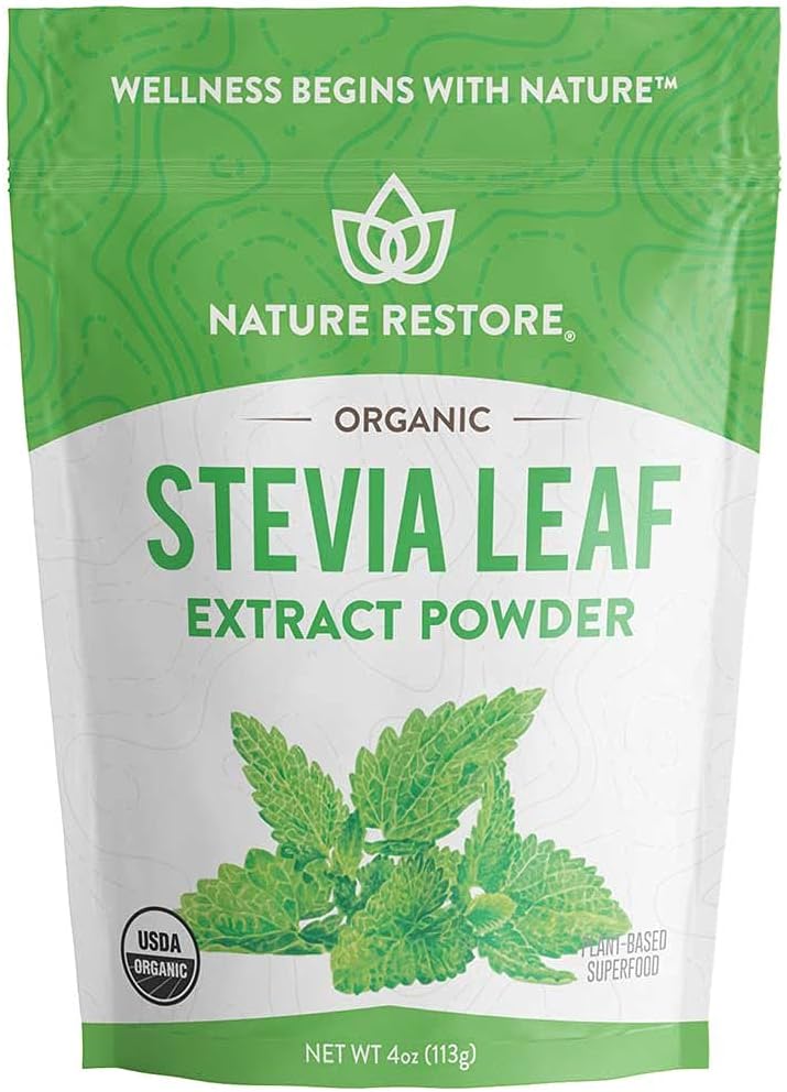 Nature Restore USDA Certified Organic Stevia Leaf Extract