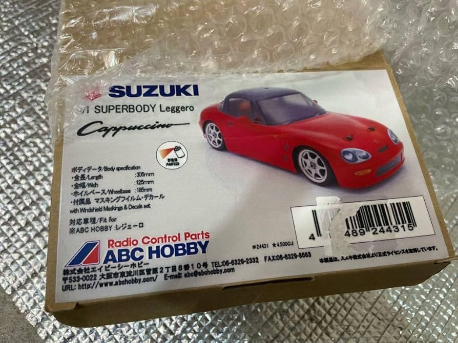 SPICE カプチーノ Mシャーシ 未使用ボディ Yさん 2WD ドリフト Mシャーシ スパイス カプチーノ