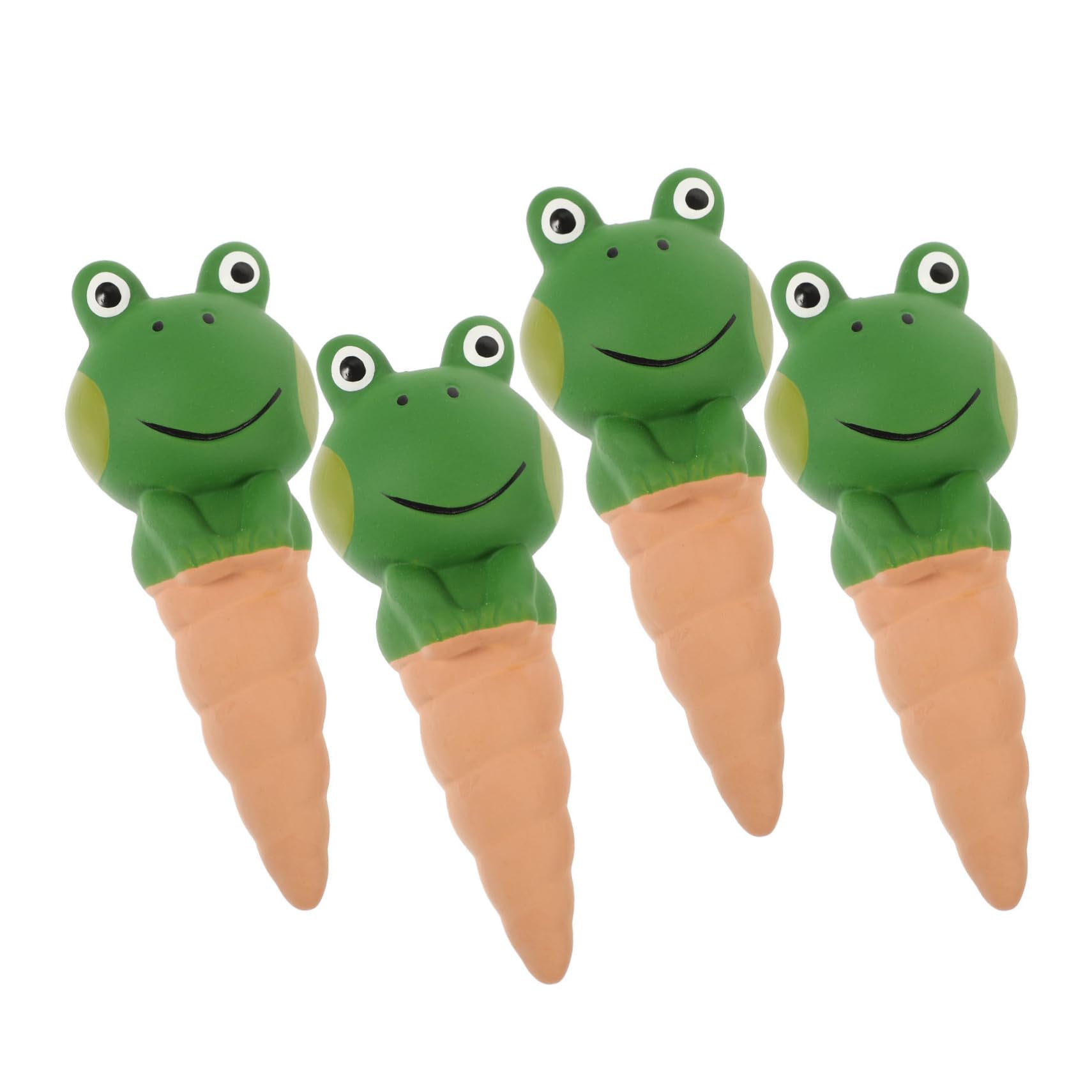 Gatuida 4pièces Lot de Globes Arrosage pour Plantes Forme De Grenouille Arroseurs Automatiques pour Plantes Intérieur Et Extérieur