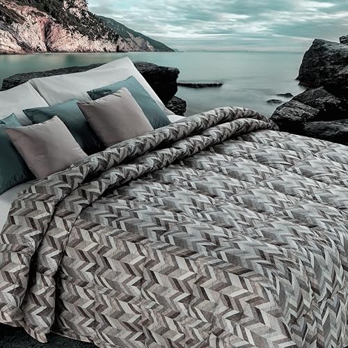 Molina Trapunta Matrimoniale 100% Piumino d'Oca