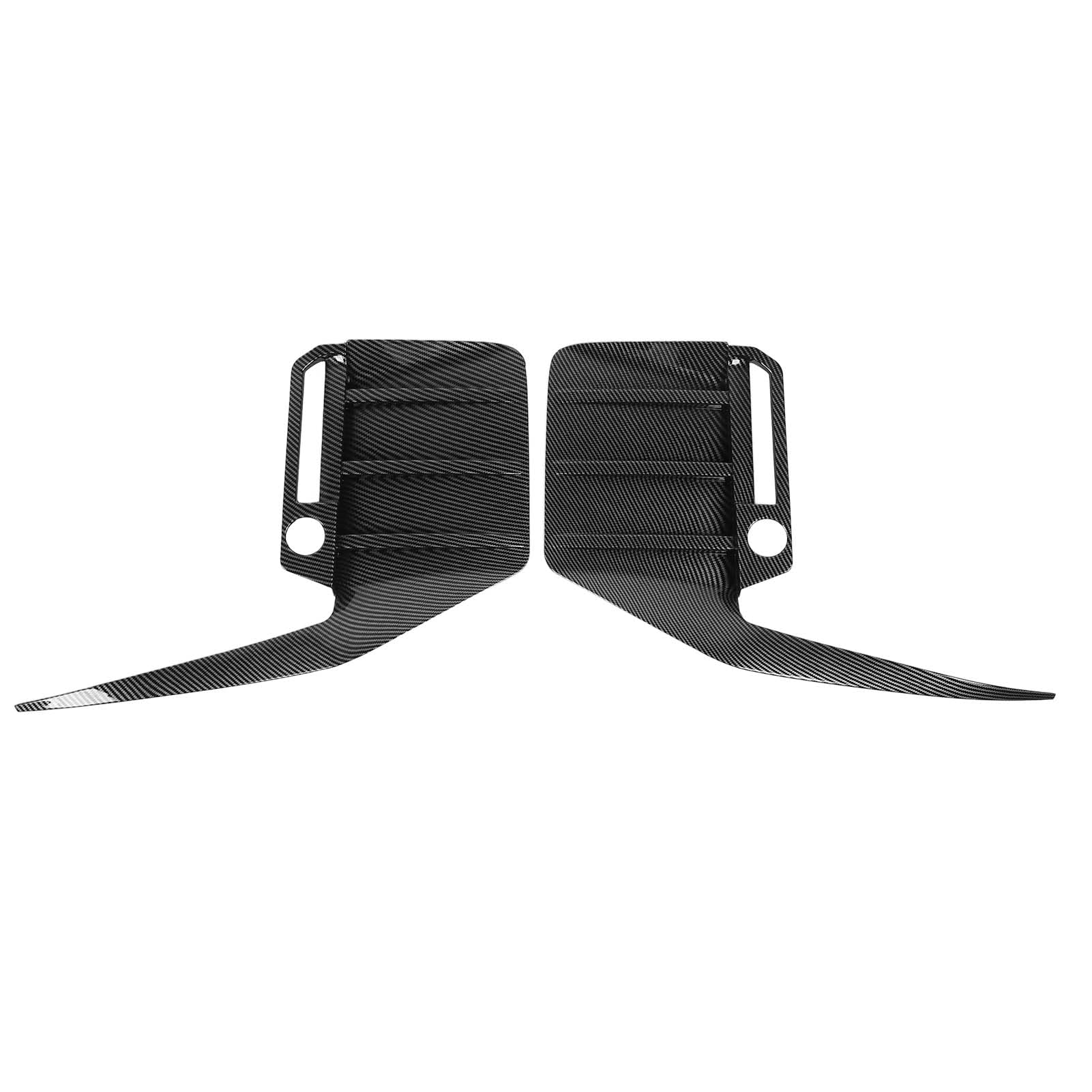 Tbest Parachoques Trasero Difusor Lateral ABS Ajuste Personalizado para