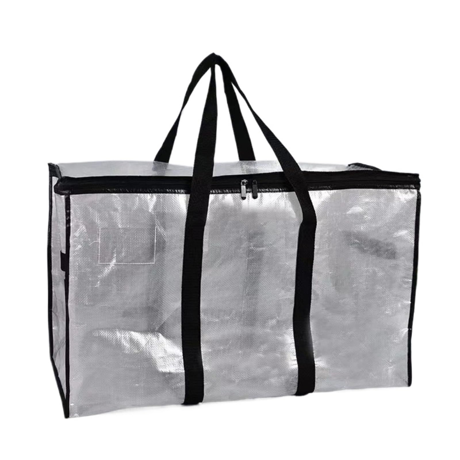 Fournitures d'emballage et sac de rangement grand volume zippé