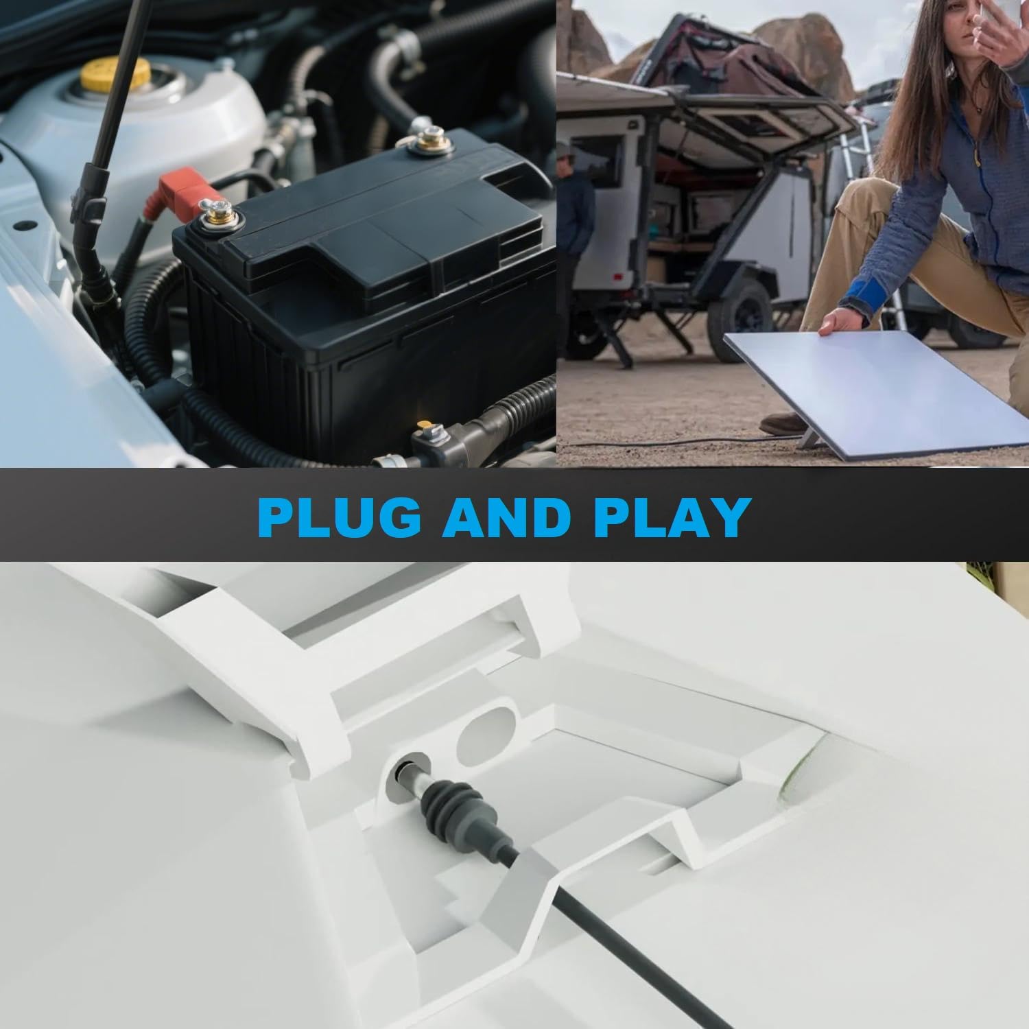 Starlink Mini kabel przedłużający DC 32,8 m, wodoodporny adapter konwertera zasilania, akcesoria zamienne żeńskie na O-ring, kompatybilny z adapterem do rur Starlink Mini i oryginalnym kablem