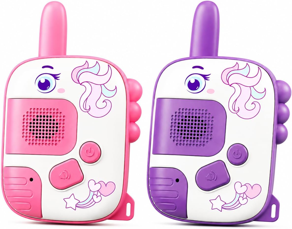 Kids Walkie Talkies Girls Ages Unicorn