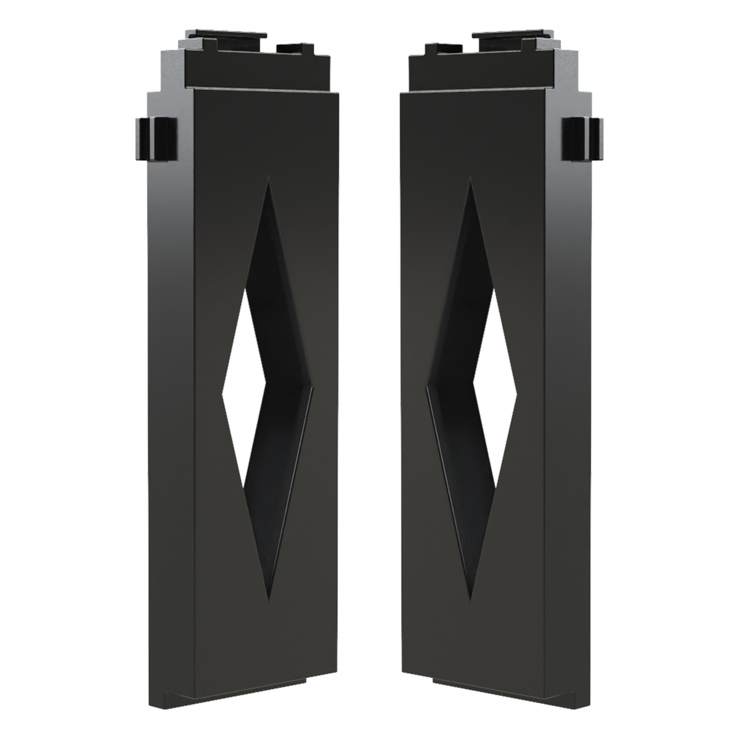 LA Crafted Aquarium Light Risers for Fluval Plant & Marine 3.0 & 2.0 LED | Heat-Resistant Polymer Stand | Toolless Easy Install (8-Inch)