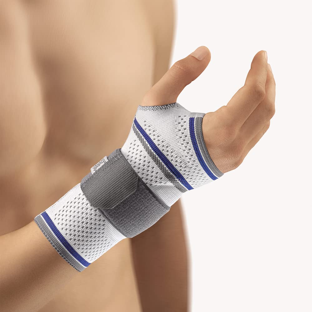 Bort ManuBasic® Handgelenkbandage Silber M plus links